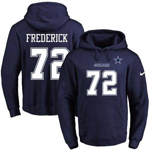Printed Nike Dallas Cowboys #72 Travis Frederick Navy Name & Number Men's Pullover Hoodie,We sell and wholesale Printed Nike Dallas Cowboys #72 Travis Frederick Navy Name & Number Men's Pullover Hoodie on line form chian!