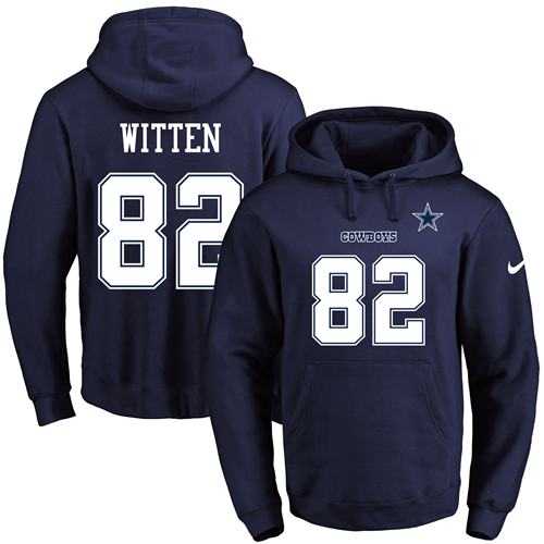 Printed Nike Dallas Cowboys #82 Jason Witten Navy Name & Number Men's Pullover Hoodie,We sell and wholesale Printed Nike Dallas Cowboys #82 Jason Witten Navy Name & Number Men's Pullover Hoodie on line form chian!