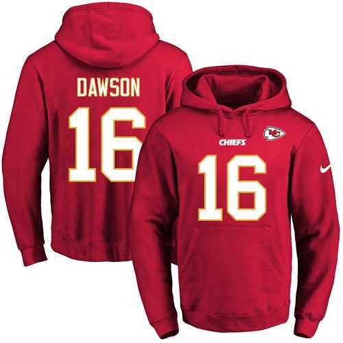 Printed Nike Kansas City Chiefs #16 Len Dawson Red Name & Number Men's Pullover Hoodie,We sell and wholesale Printed Nike Kansas City Chiefs #16 Len Dawson Red Name & Number Men's Pullover Hoodie on line form chian!