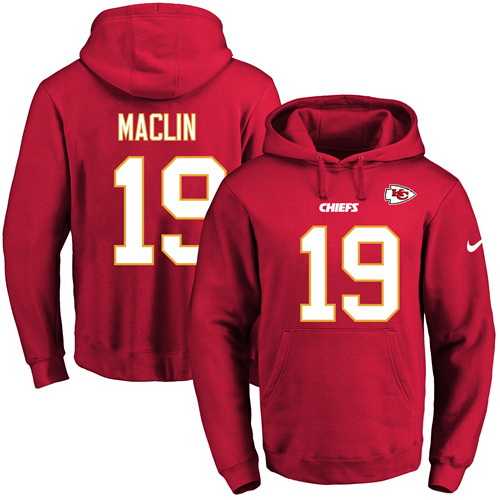 Printed Nike Kansas City Chiefs #19 Jeremy Maclin Red Name & Number Men's Pullover Hoodie,We sell and wholesale Printed Nike Kansas City Chiefs #19 Jeremy Maclin Red Name & Number Men's Pullover Hoodie on line form chian!