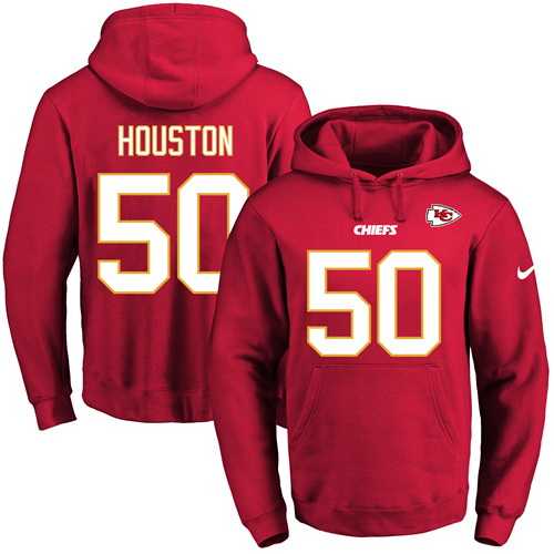 Printed Nike Kansas City Chiefs #50 Justin Houston Red Name & Number Men's Pullover Hoodie,We sell and wholesale Printed Nike Kansas City Chiefs #50 Justin Houston Red Name & Number Men's Pullover Hoodie on line form chian!
