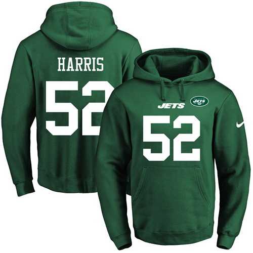Printed Nike New York Jets #52 David Harris Green Name & Number Men's Pullover Hoodie,We sell and wholesale Printed Nike New York Jets #52 David Harris Green Name & Number Men's Pullover Hoodie on line form chian!