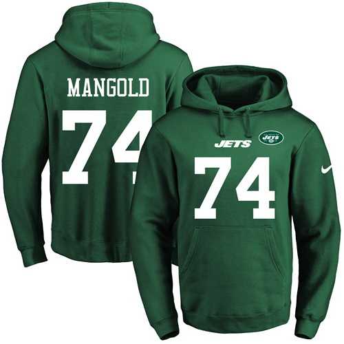 Printed Nike New York Jets #74 Nick Mangold Green Name & Number Men's Pullover Hoodie,We sell and wholesale Printed Nike New York Jets #74 Nick Mangold Green Name & Number Men's Pullover Hoodie on line form chian!