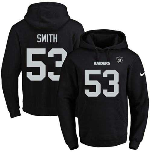 Printed Nike Oakland Raiders #53 Malcolm Smith Black Name & Number Men's Pullover Hoodie,We sell and wholesale Printed Nike Oakland Raiders #53 Malcolm Smith Black Name & Number Men's Pullover Hoodie on line form chian!