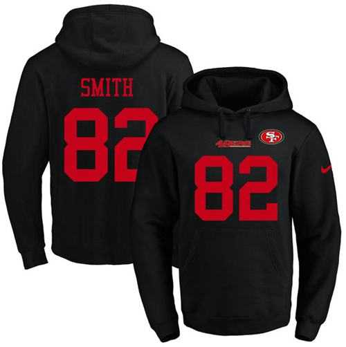 Printed Nike San Francisco 49ers #82 Aldon Smith Black Name & Number Men's Pullover Hoodie,We sell and wholesale Printed Nike San Francisco 49ers #82 Aldon Smith Black Name & Number Men's Pullover Hoodie on line form chian!