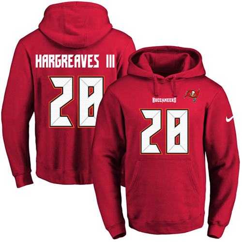 Printed Nike Tampa Bay Buccaneers #28 Vernon Hargreaves Red Name & Number Men's Pullover Hoodie,We sell and wholesale Printed Nike Tampa Bay Buccaneers #28 Vernon Hargreaves Red Name & Number Men's Pullover Hoodie on line form chian!