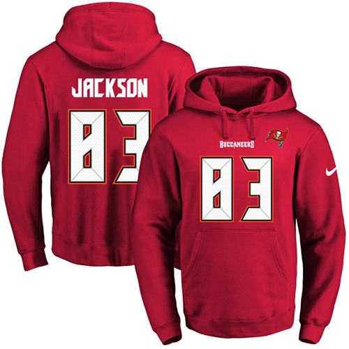 Printed Nike Tampa Bay Buccaneers #83 Vincent Jackson Red Name & Number Men's Pullover Hoodie,We sell and wholesale Printed Nike Tampa Bay Buccaneers #83 Vincent Jackson Red Name & Number Men's Pullover Hoodie on line form chian!