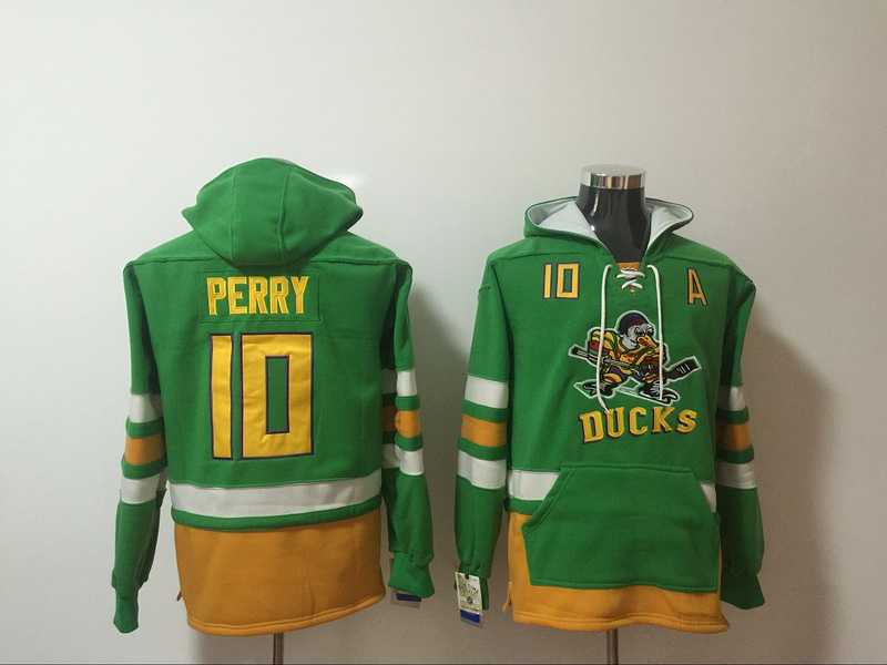 Anaheim Ducks #10 Corey Perry Green All Stitched Hooded Sweatshirt,We sell and wholesale Anaheim Ducks #10 Corey Perry Green All Stitched Hooded Sweatshirt on line form chian!