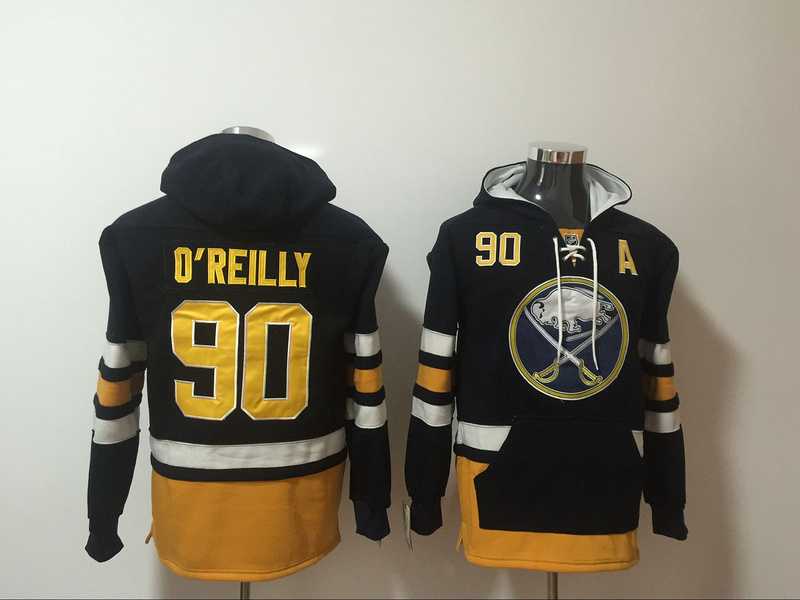 Buffalo Sabres #90 Ryan O'Reilly Black All Stitched Hooded Sweatshirt,We sell and wholesale Buffalo Sabres #90 Ryan O'Reilly Black All Stitched Hooded Sweatshirt on line form chian!