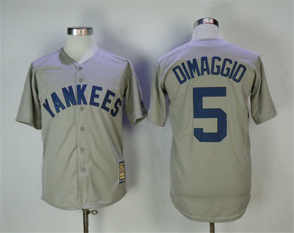 New York Yankees #5 Joe Dimaggio Gray Cooperstown Collection Throwback Stitched MLB Jerseys,We sell and wholesale New York Yankees #5 Joe Dimaggio Gray Cooperstown Collection Throwback Stitched MLB Jerseys on line form chian!