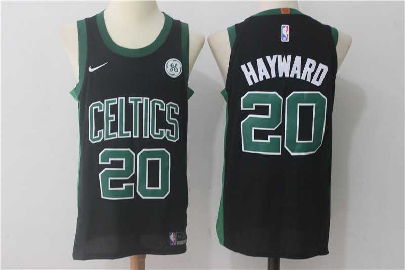Nike Boston Celtics #20 Gordon Hayward New Black Stitched NBA Jersey,We sell and wholesale Nike Boston Celtics #20 Gordon Hayward New Black Stitched NBA Jersey on line form chian!