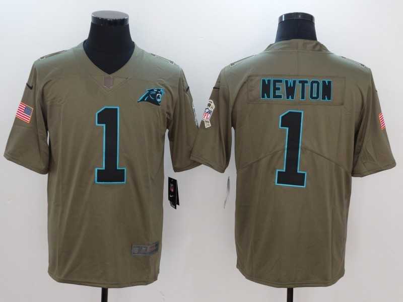 Nike Carolina Panthers #1 Cam Newton Olive Salute To Service Limited Jersey,We sell and wholesale Nike Carolina Panthers #1 Cam Newton Olive Salute To Service Limited Jersey on line form chian!