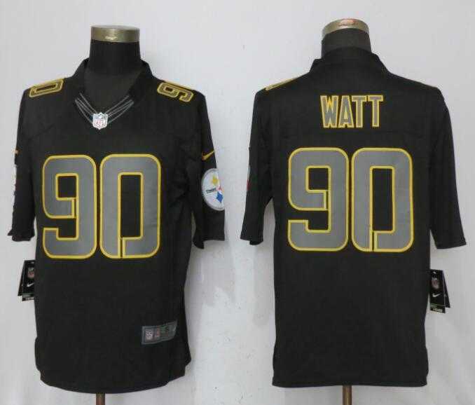 Nike Limited Pittsburgh Steelers #90 T.J. Watt Black Impact Jersey,We sell and wholesale Nike Limited Pittsburgh Steelers #90 T.J. Watt Black Impact Jersey on line form chian!