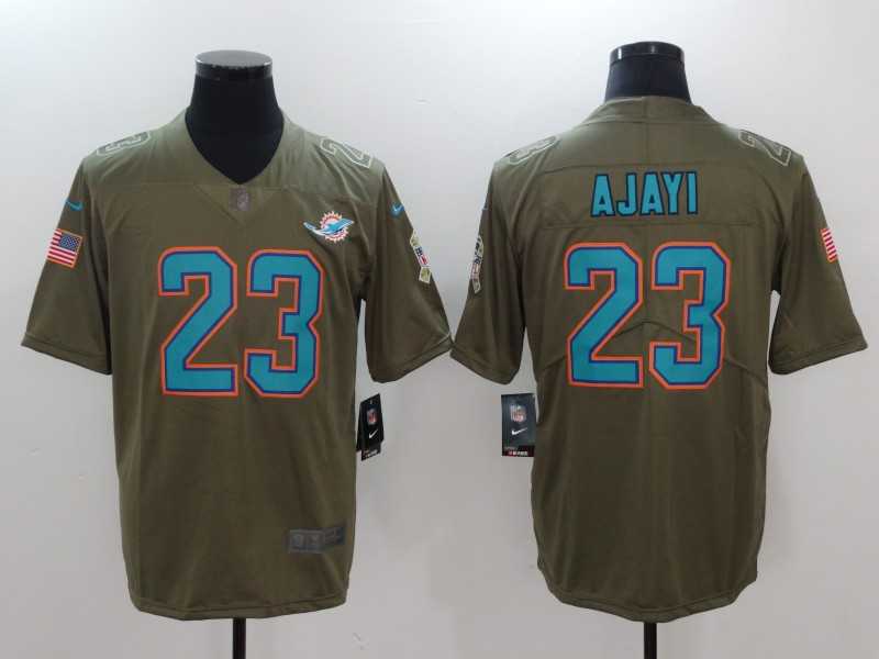 Nike Miami Dolphins #23 Jay Ajayi Olive Salute To Service Limited Jersey,We sell and wholesale Nike Miami Dolphins #23 Jay Ajayi Olive Salute To Service Limited Jersey on line form chian!