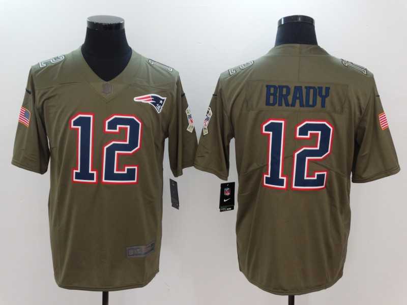 Nike New England Patriots #12 Tom Brady Olive Salute To Service Limited Jersey,We sell and wholesale Nike New England Patriots #12 Tom Brady Olive Salute To Service Limited Jersey on line form chian!