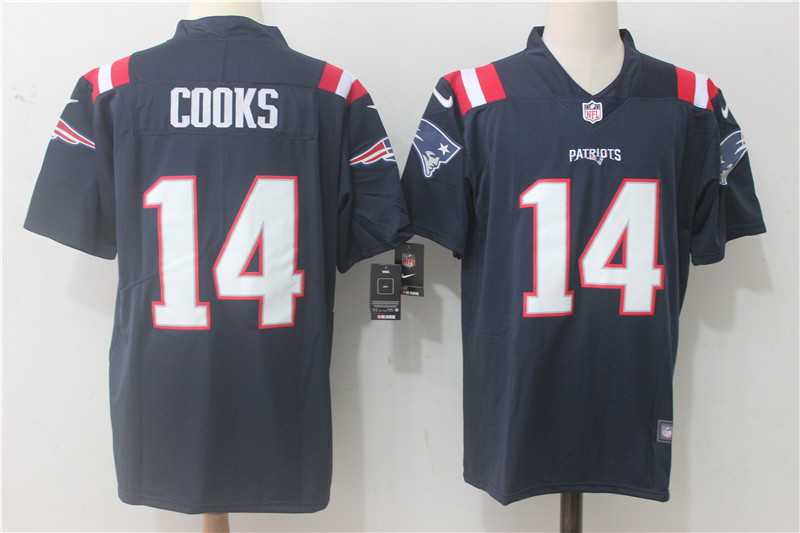 Nike New England Patriots #14 Brandin Cooks Navy Blue Color Rush Limited Jerseys,We sell and wholesale Nike New England Patriots #14 Brandin Cooks Navy Blue Color Rush Limited Jerseys on line form chian!