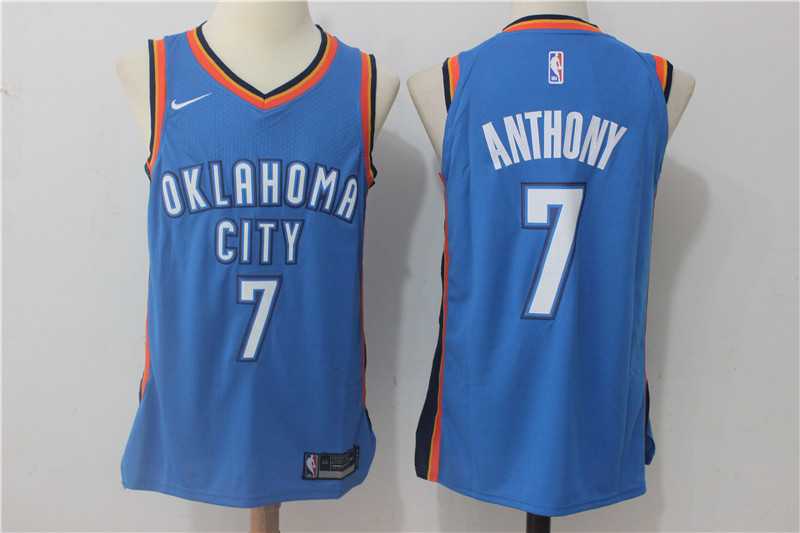 Nike Oklahoma City Thunder #7 Carmelo Anthony Blue Stitched NBA Jersey,We sell and wholesale Nike Oklahoma City Thunder #7 Carmelo Anthony Blue Stitched NBA Jersey on line form chian!