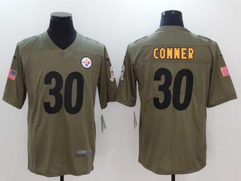 Nike Pittsburgh Steelers #30 James Conner Olive Salute To Service Limited Jersey,We sell and wholesale Nike Pittsburgh Steelers #30 James Conner Olive Salute To Service Limited Jersey on line form chian!
