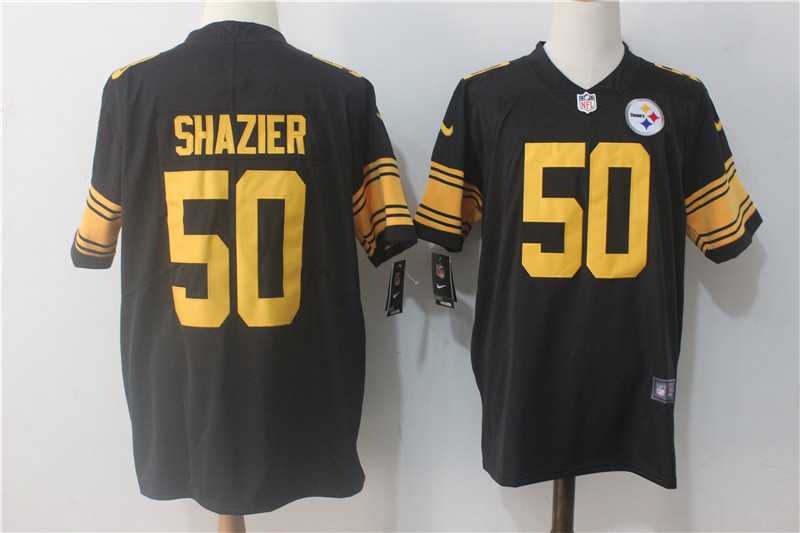 Nike Pittsburgh Steelers #50 Ryan Shazier Black Color Rush Limited Jerseys,We sell and wholesale Nike Pittsburgh Steelers #50 Ryan Shazier Black Color Rush Limited Jerseys on line form chian!