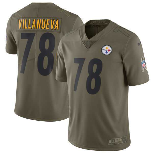 Nike Pittsburgh Steelers #78 Alejandro Villanueva Olive Salute To Service Limited Jersey,We sell and wholesale Nike Pittsburgh Steelers #78 Alejandro Villanueva Olive Salute To Service Limited Jersey on line form chian!