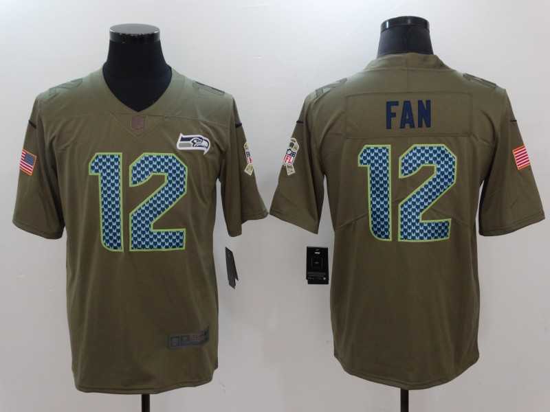 Nike Seattle Seahawks #12 Fan Olive Salute To Service Limited Jersey,We sell and wholesale Nike Seattle Seahawks #12 Fan Olive Salute To Service Limited Jersey on line form chian!