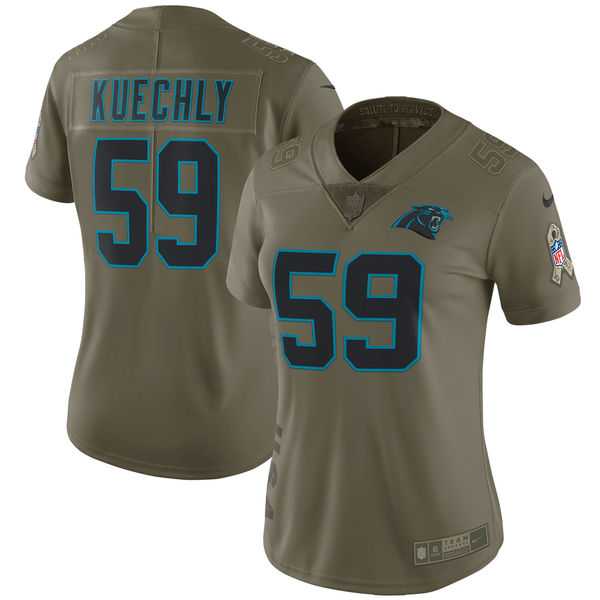 Women Nike Carolina Panthers #59 Luke Kuechly Olive Salute To Service Limited Jersey,We sell and wholesale Women Nike Carolina Panthers #59 Luke Kuechly Olive Salute To Service Limited Jersey on line form chian!
