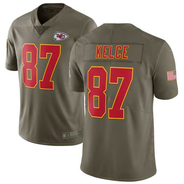 Youth Nike Kansas City Chiefs #87 Travis Kelce Olive Salute To Service Limited Jersey,We sell and wholesale Youth Nike Kansas City Chiefs #87 Travis Kelce Olive Salute To Service Limited Jersey on line form chian!