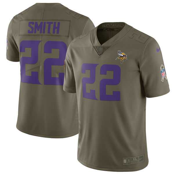 Youth Nike Minnesota Vikings #22 Harrison Smith Olive Salute To Service Limited Jersey,We sell and wholesale Youth Nike Minnesota Vikings #22 Harrison Smith Olive Salute To Service Limited Jersey on line form chian!