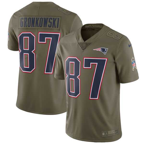 Youth Nike New England Patriots #87 Rob Gronkowski Olive Salute To Service Limited Jersey,We sell and wholesale Youth Nike New England Patriots #87 Rob Gronkowski Olive Salute To Service Limited Jersey on line form chian!