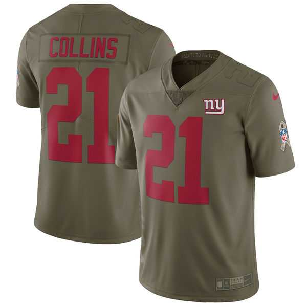 Youth Nike New York Giants #21 Landon Collins Olive Salute To Service Limited Jersey,We sell and wholesale Youth Nike New York Giants #21 Landon Collins Olive Salute To Service Limited Jersey on line form chian!