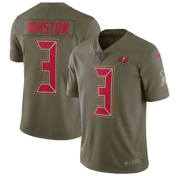 Youth Nike Tampa Bay Buccaneers #3 Jameis Winston Olive Salute To Service Limited Jersey,We sell and wholesale Youth Nike Tampa Bay Buccaneers #3 Jameis Winston Olive Salute To Service Limited Jersey on line form chian!