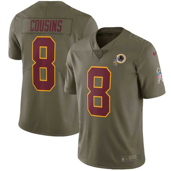 Youth Nike Washington Redskins #8 Kirk Cousins Olive Salute To Service Limited Jersey,We sell and wholesale Youth Nike Washington Redskins #8 Kirk Cousins Olive Salute To Service Limited Jersey on line form chian!