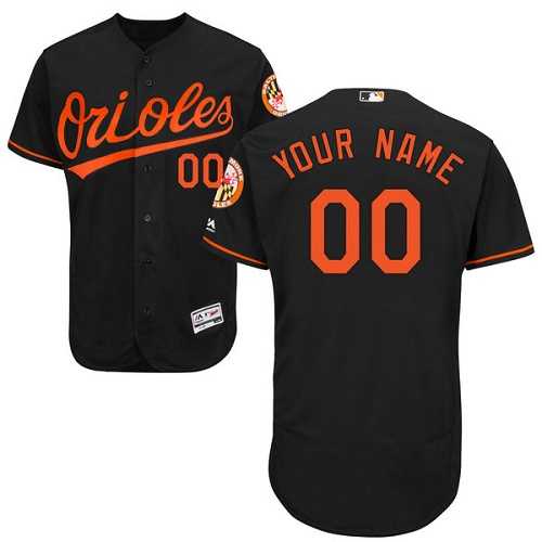 Customized Men's Baltimore Orioles Black Flexbase Jersey,We sell and wholesale Customized Men's Baltimore Orioles Black Flexbase Jersey on line form chian!