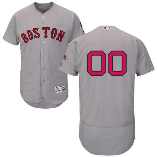Customized Men's Boston Red Sox Gray Flexbase Jersey,We sell and wholesale Customized Men's Boston Red Sox Gray Flexbase Jersey on line form chian!