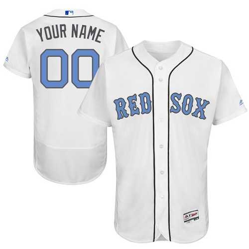 Customized Men's Boston Red Sox White Father's Day Flexbase Jersey,We sell and wholesale Customized Men's Boston Red Sox White Father's Day Flexbase Jersey on line form chian!