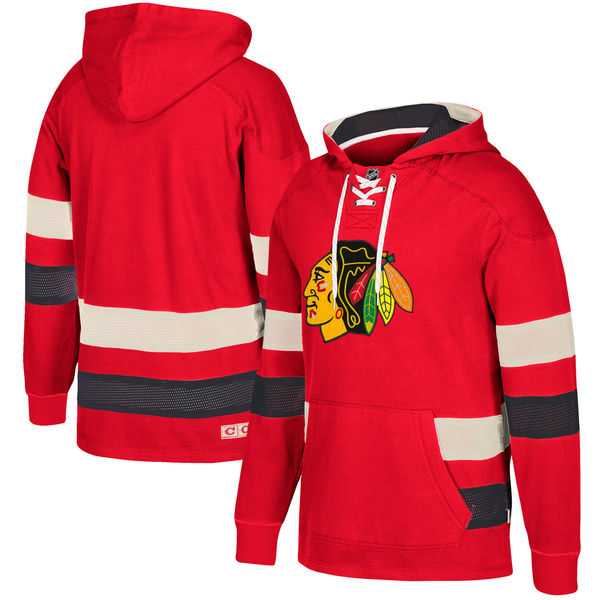 Customized Men's Chicago Blackhawks Red All Stitched Hooded Sweatshirt,We sell and wholesale Customized Men's Chicago Blackhawks Red All Stitched Hooded Sweatshirt on line form chian!