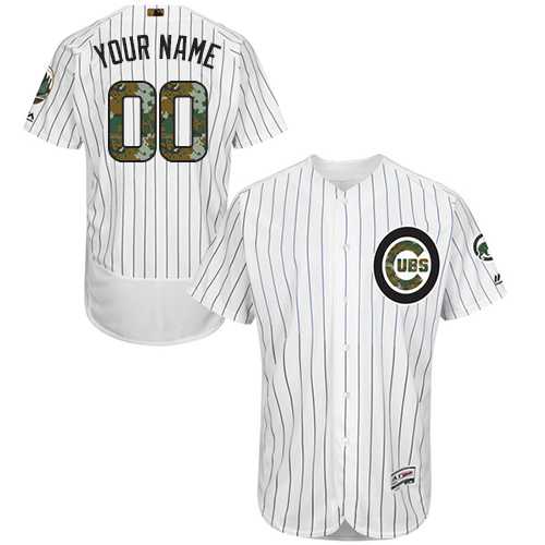 Customized Men's Chicago Cubs White 2016 Memorial Day Flexbase Jersey,We sell and wholesale Customized Men's Chicago Cubs White 2016 Memorial Day Flexbase Jersey on line form chian!