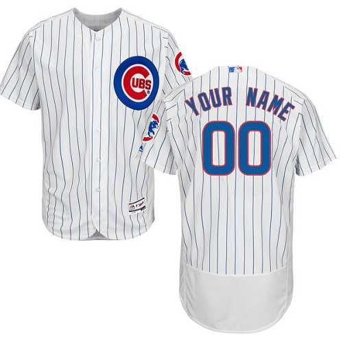 Customized Men's Chicago Cubs White Flexbase Jersey,We sell and wholesale Customized Men's Chicago Cubs White Flexbase Jersey on line form chian!
