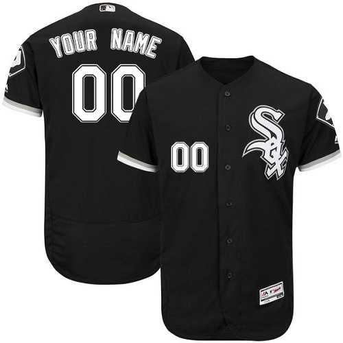 Customized Men's Chicago White Sox Black Flexbase Jersey,We sell and wholesale Customized Men's Chicago White Sox Black Flexbase Jersey on line form chian!