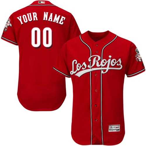 Customized Men's Cincinnati Reds Red Alternate Flexbase Jersey,We sell and wholesale Customized Men's Cincinnati Reds Red Alternate Flexbase Jersey on line form chian!