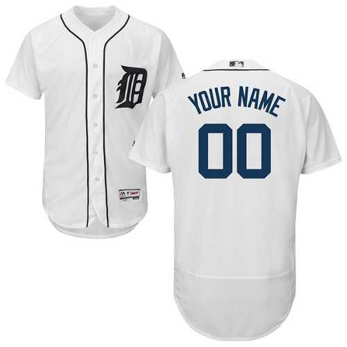 Customized Men's Detroit Tigers White Flexbase Jersey,We sell and wholesale Customized Men's Detroit Tigers White Flexbase Jersey on line form chian!