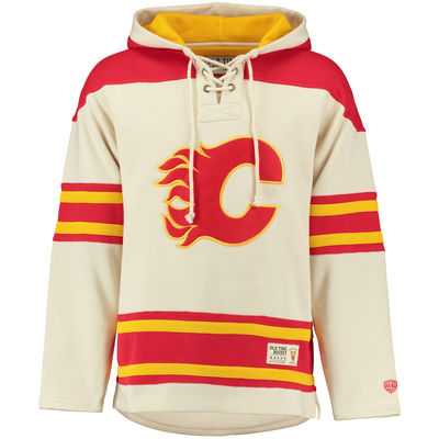 Customized Men's Flames Cream Hooded Sweatshirt,We sell and wholesale Customized Men's Flames Cream Hooded Sweatshirt on line form chian!