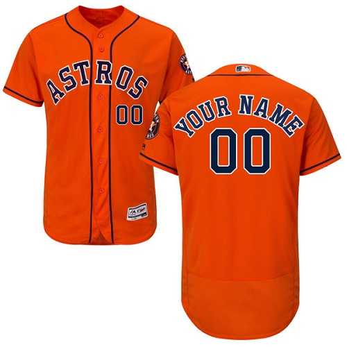 Customized Men's Houston Astros Orange Flexbase Jersey,We sell and wholesale Customized Men's Houston Astros Orange Flexbase Jersey on line form chian!