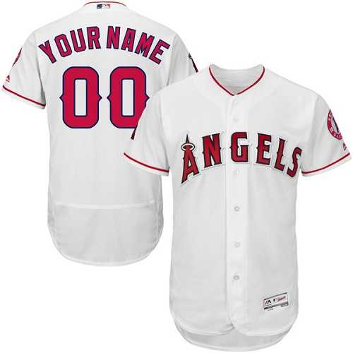 Customized Men's Los Angeles Angels White Flexbase Jersey,We sell and wholesale Customized Men's Los Angeles Angels White Flexbase Jersey on line form chian!