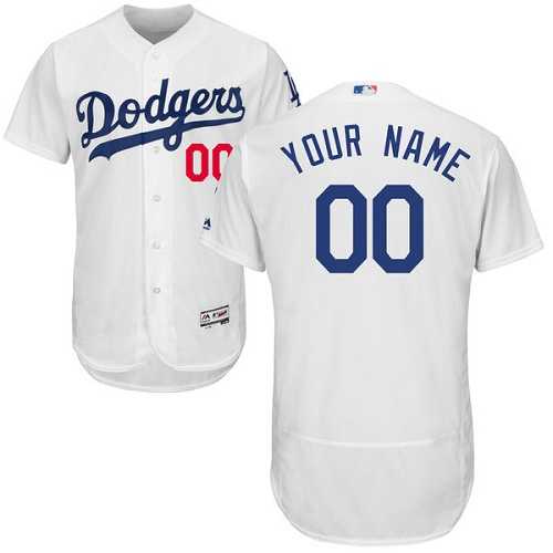 Customized Men's Los Angeles Dodgers White Flexbase Jersey,We sell and wholesale Customized Men's Los Angeles Dodgers White Flexbase Jersey on line form chian!