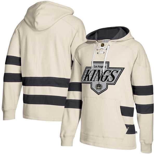 Customized Men's Los Angeles Kings Cream All Stitched Hooded Sweatshirt,We sell and wholesale Customized Men's Los Angeles Kings Cream All Stitched Hooded Sweatshirt on line form chian!