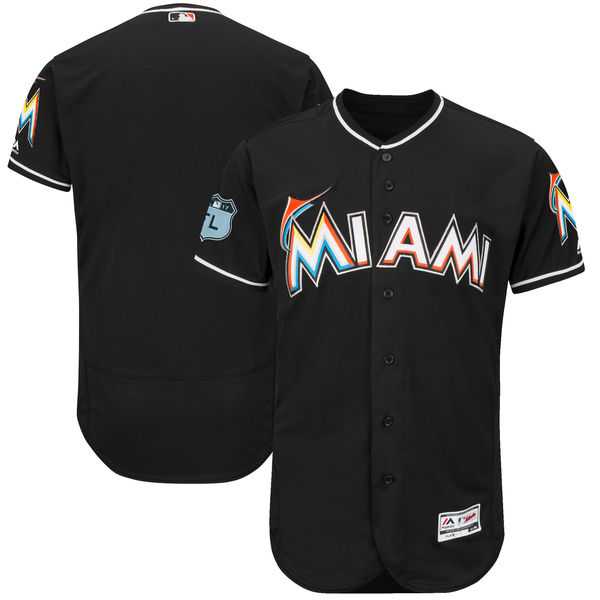 Customized Men's Miami Marlins Black 2017 Spring Training Flexbase Collection Stitched Jersey,We sell and wholesale Customized Men's Miami Marlins Black 2017 Spring Training Flexbase Collection Stitched Jersey on line form chian!