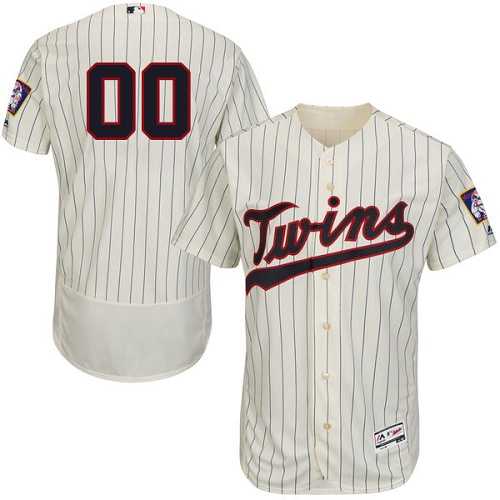 Customized Men's Minnesota Twins Cream Flexbase Jersey,We sell and wholesale Customized Men's Minnesota Twins Cream Flexbase Jersey on line form chian!