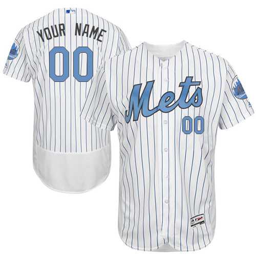 Customized Men's New York Mets White Father's Day Flexbase Jersey,We sell and wholesale Customized Men's New York Mets White Father's Day Flexbase Jersey on line form chian!