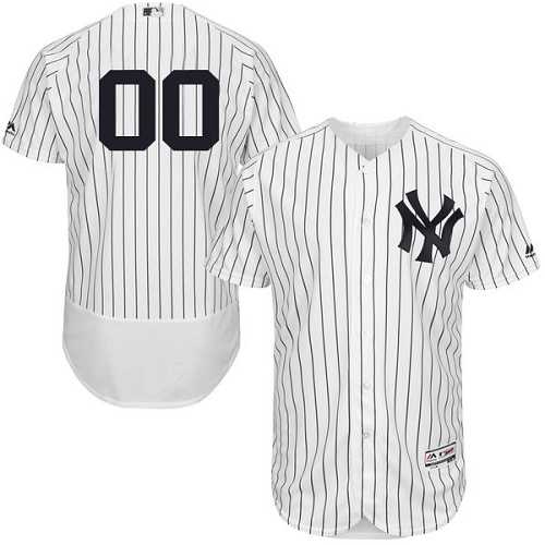 Customized Men's New York Yankees White Flexbase Jersey,We sell and wholesale Customized Men's New York Yankees White Flexbase Jersey on line form chian!